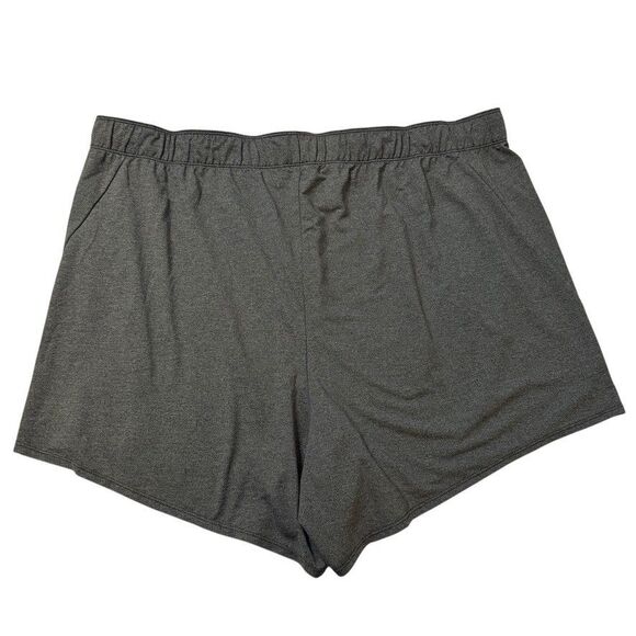 Nike Dri-Fit Women’s 3XL Dark Gray Running Training Shorts  Sport Adjustable - Picture 2 of 4